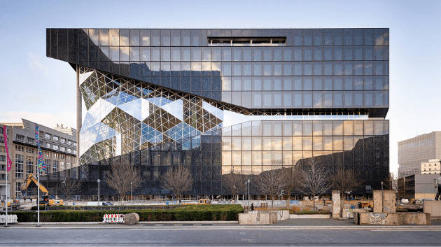 Der Springer-Neubau wurde vom Star-Architekten Rem Koolhaas entworfen