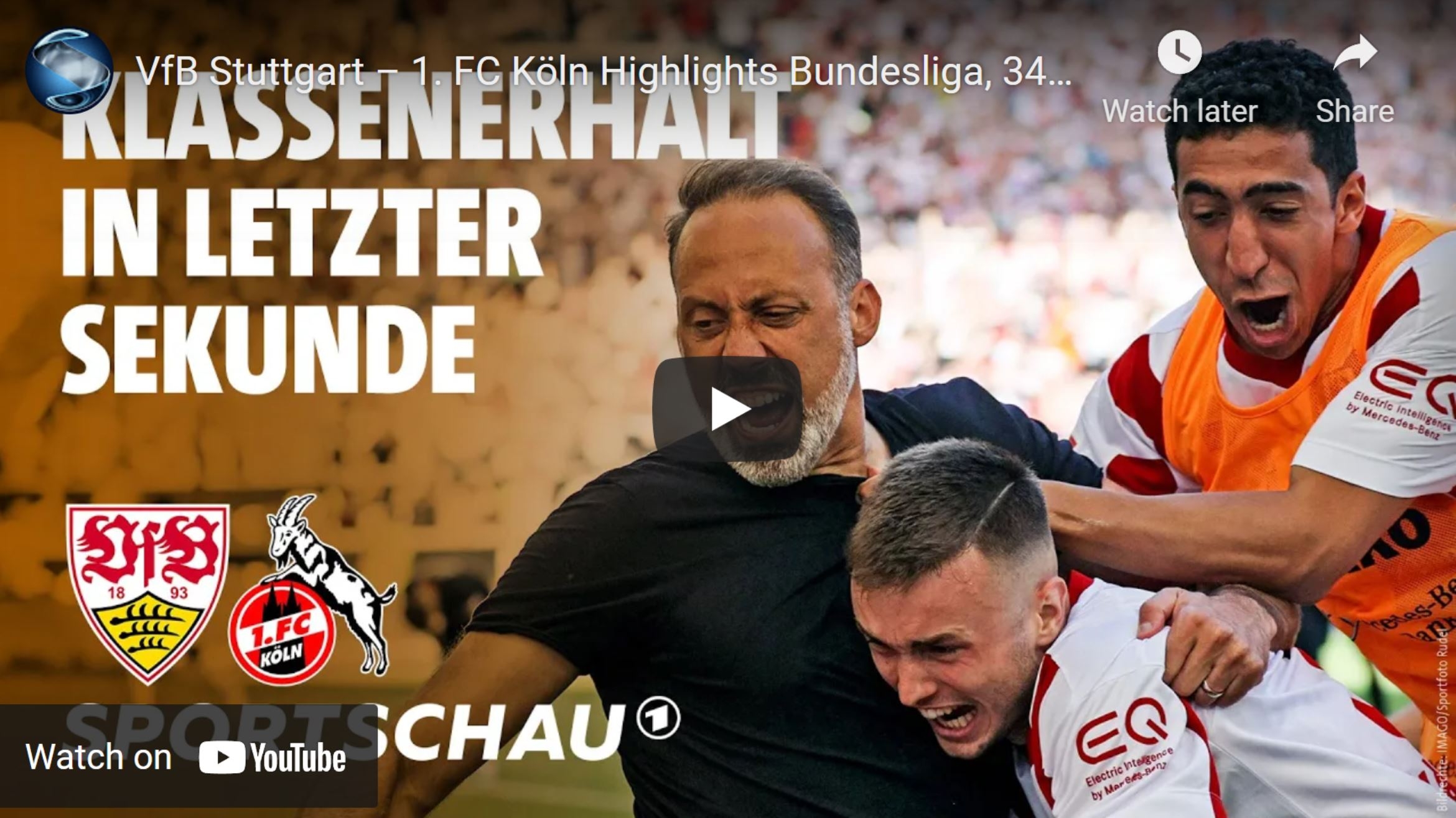 Die Bundesliga auf dem YouTube-Kanal der "Sportschau" - 