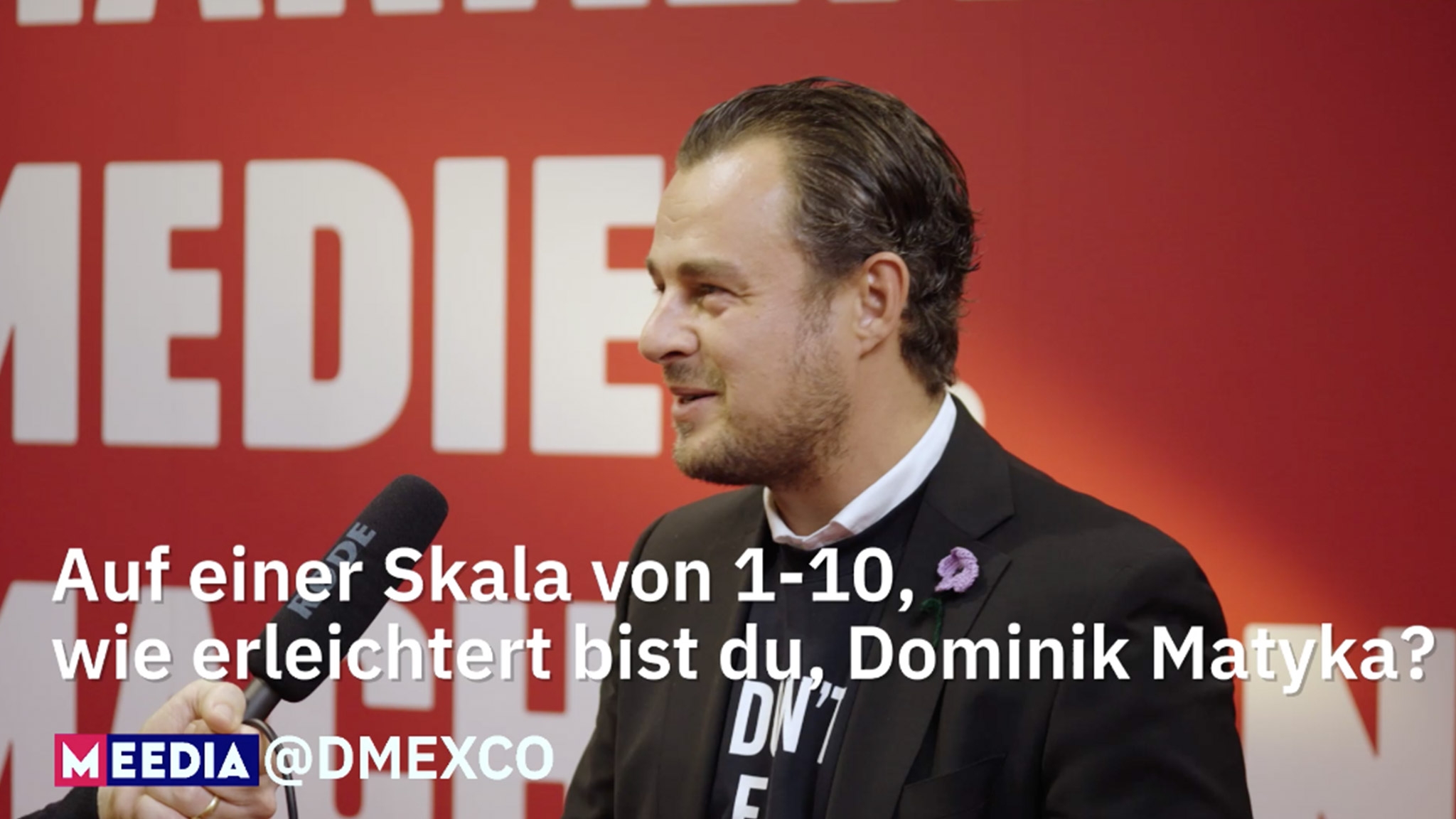 Dominik Matyka, Chief Advisor DMEXCO über die Messe 2022