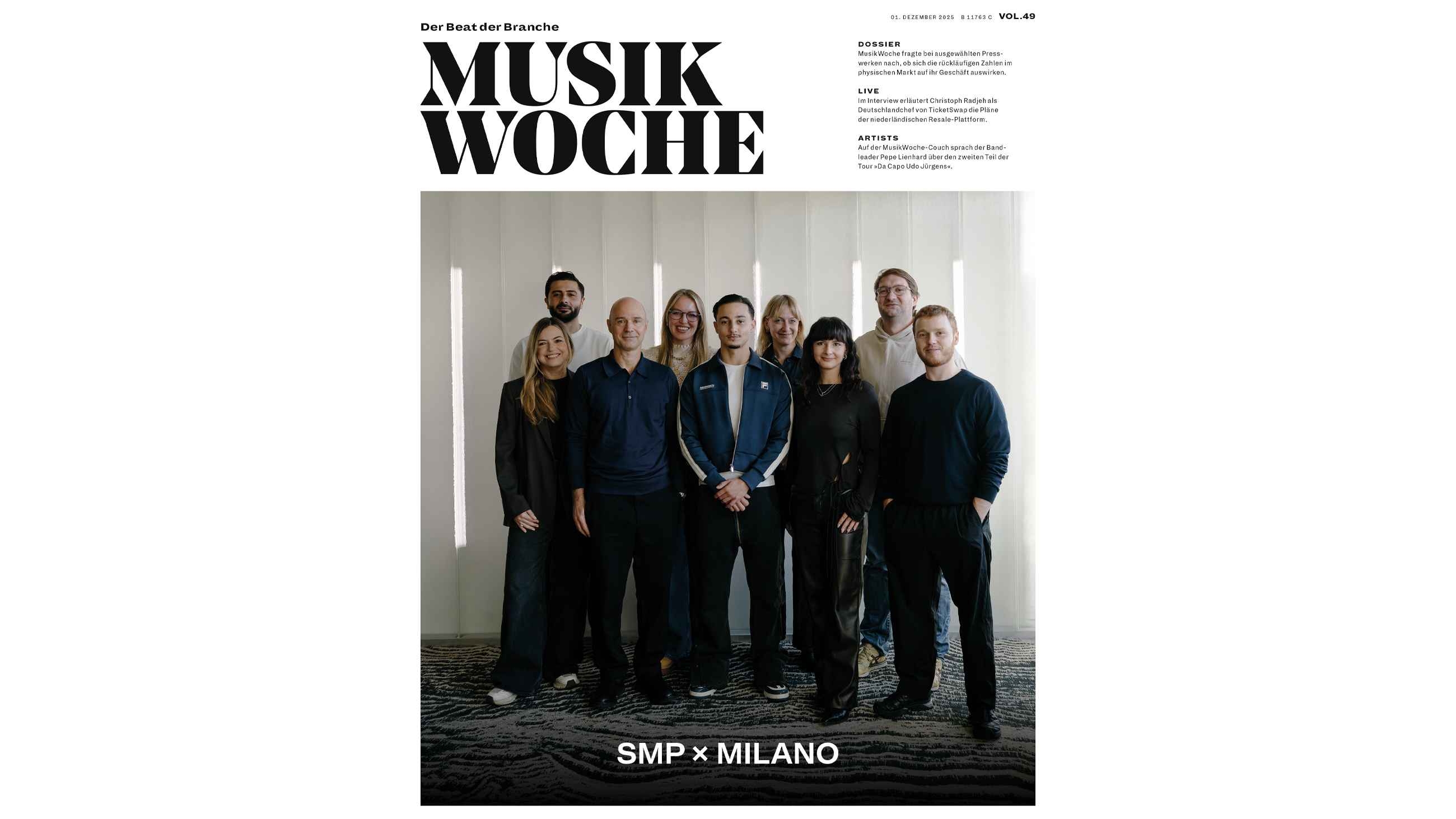 MusikWoche Vol. 49/2025