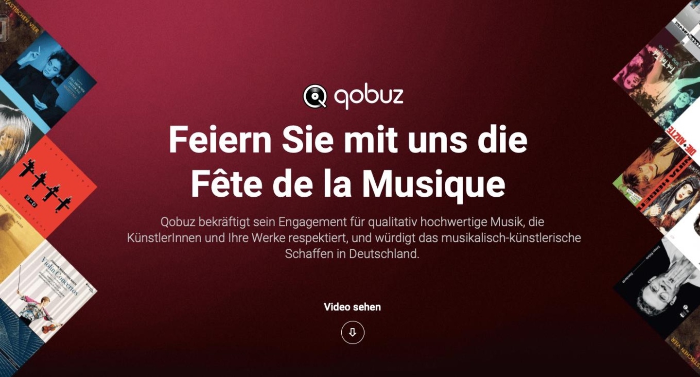 MP3 wandert aufs Abstellgleis: Qobuz wirbt zur Fête de la Musique Berlin für hochauflösende Musikstreams