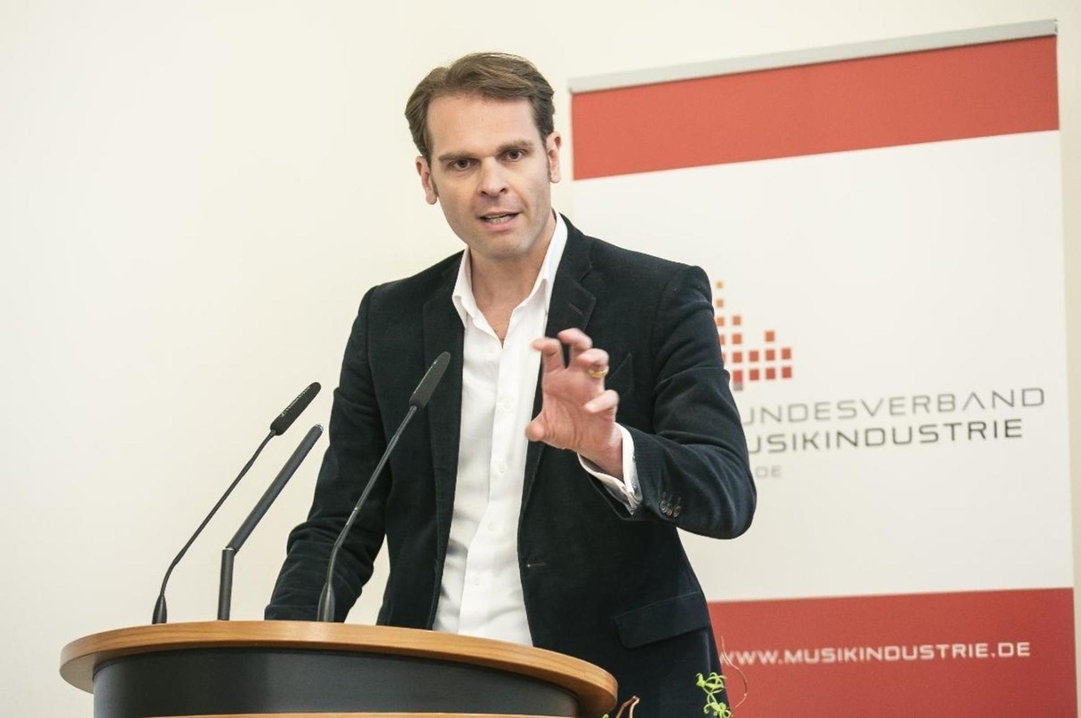 Lädt 2021 zu einer virtuellen Kulturkonferenz: der BVMI-Vorstandschef Florian Drücke, hier bei der Kulturkonferenz 2019