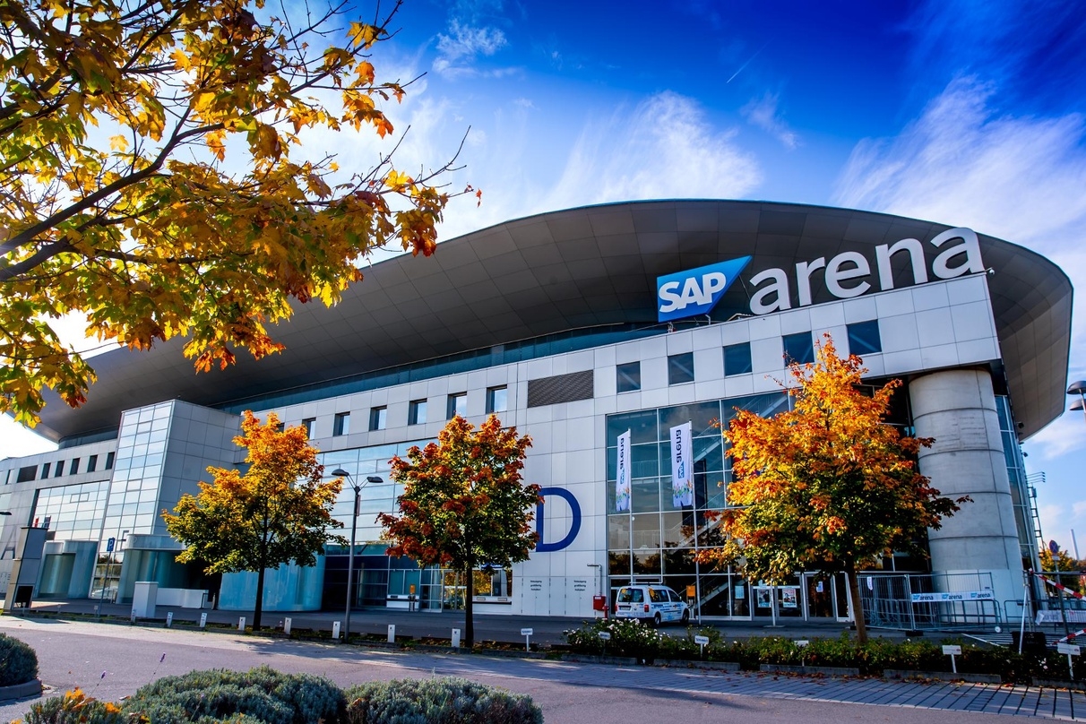 Eine sichere Halle: die SAP Arena in Mannheim