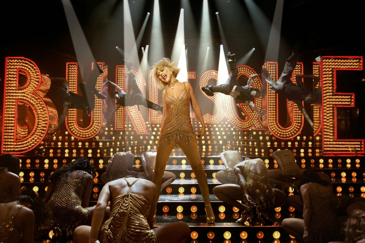 Machte in Großbritannien Eindruck: Christina Aguilera, hier im Film "Burlesque"