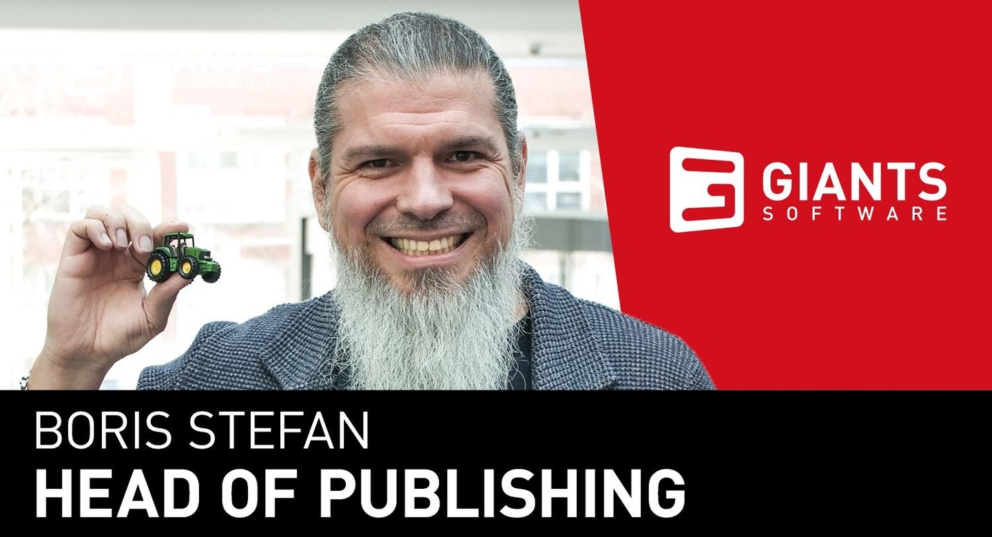 Boris Stefan ist neuer Head of Publishing bei Giants Software