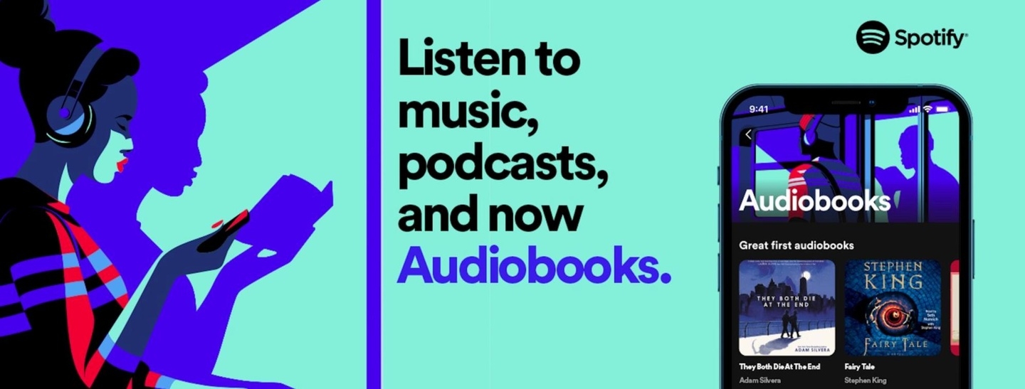 Startet zunächst in den USA: das Hörbuch-Angebot bei Spotify