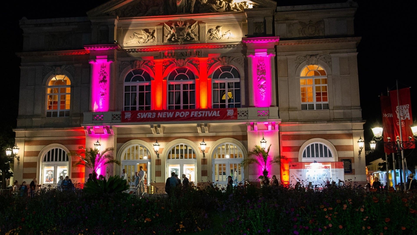 Eine der Spielstätten des SWR3 New Pop Festivals: das Theater Baden-Baden