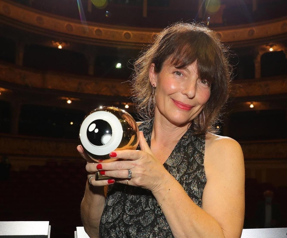 Evi Romen freut sich für die Auszeichnung von "Hochwald"