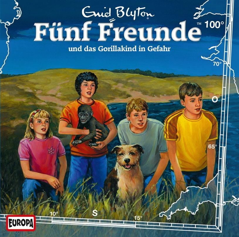 Die 100. Folge der Europa-Reihe: "Fünf Freunde und das Gorillakind in Gefahr"