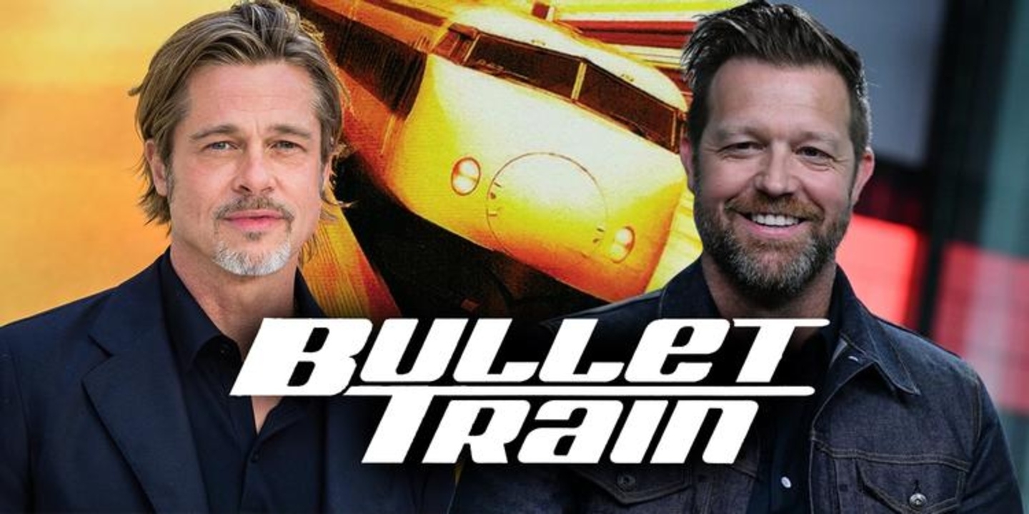 Sony hat den US-Start des Actionthrillers "Bullet Train", in dem David Leitch (re.) Brad Pitt (li.) in der Hauptrolle inszeniert, verschoben 
