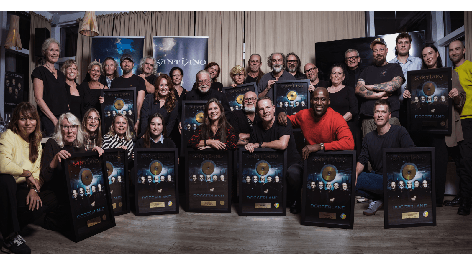 Electrola, Airforce1 und Santiano feierten Album-Release und Gold-Verleihung