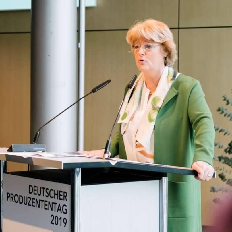 Kulturstaatsministerin Monika Grütters fand in ihrer Rede beim 11. Produzententag deutliche Worte