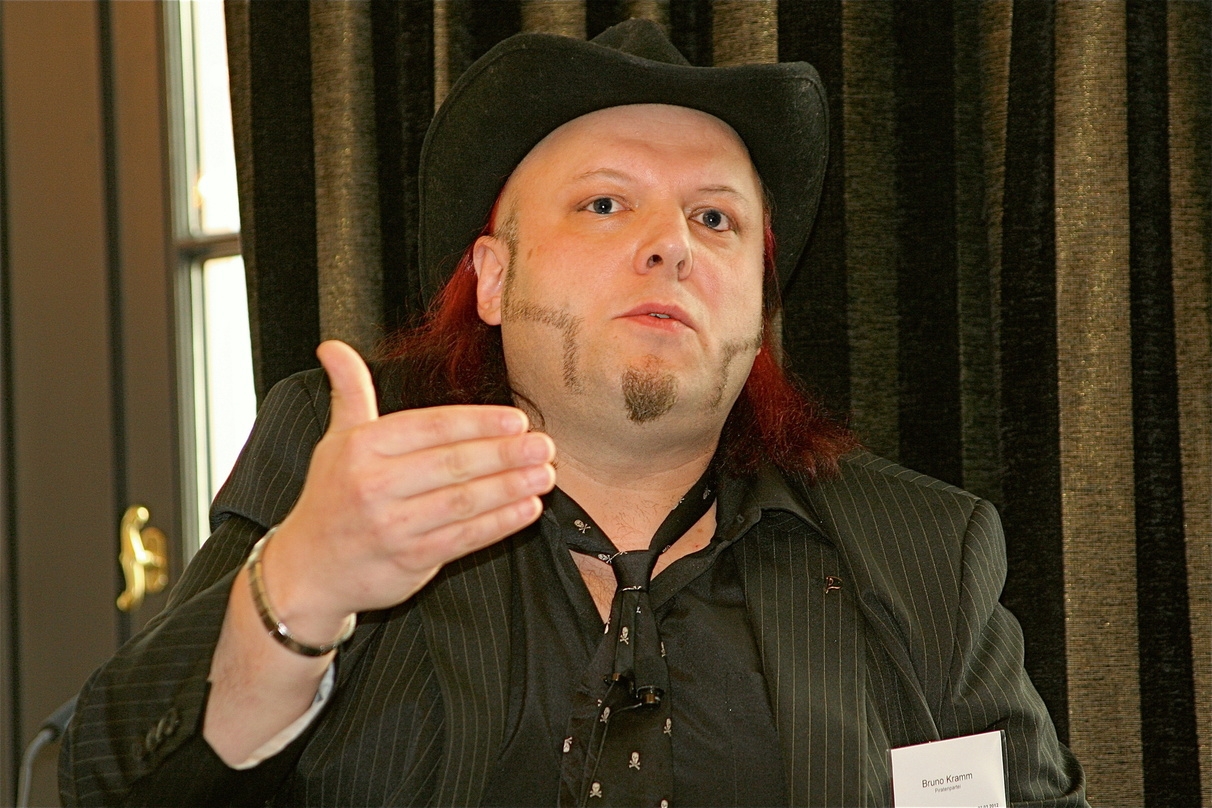 Litt unter seiner Onlineverbindung: Bruno Kramm