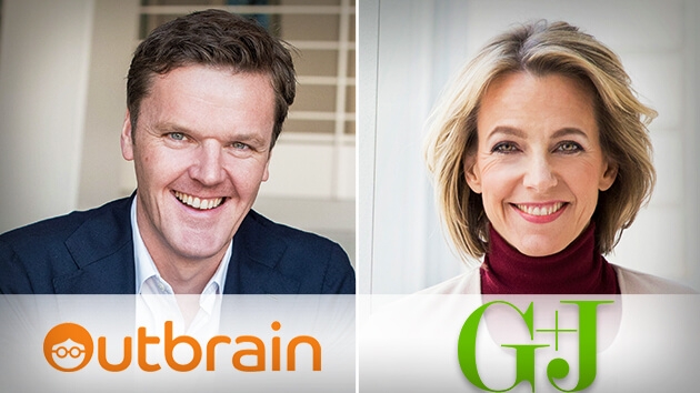Arne Wolter, G+J-CDO, Julia Jäkel, G+J-CEO: Wolter wird Mitglied des Outbrain-Aufsichtsrates 