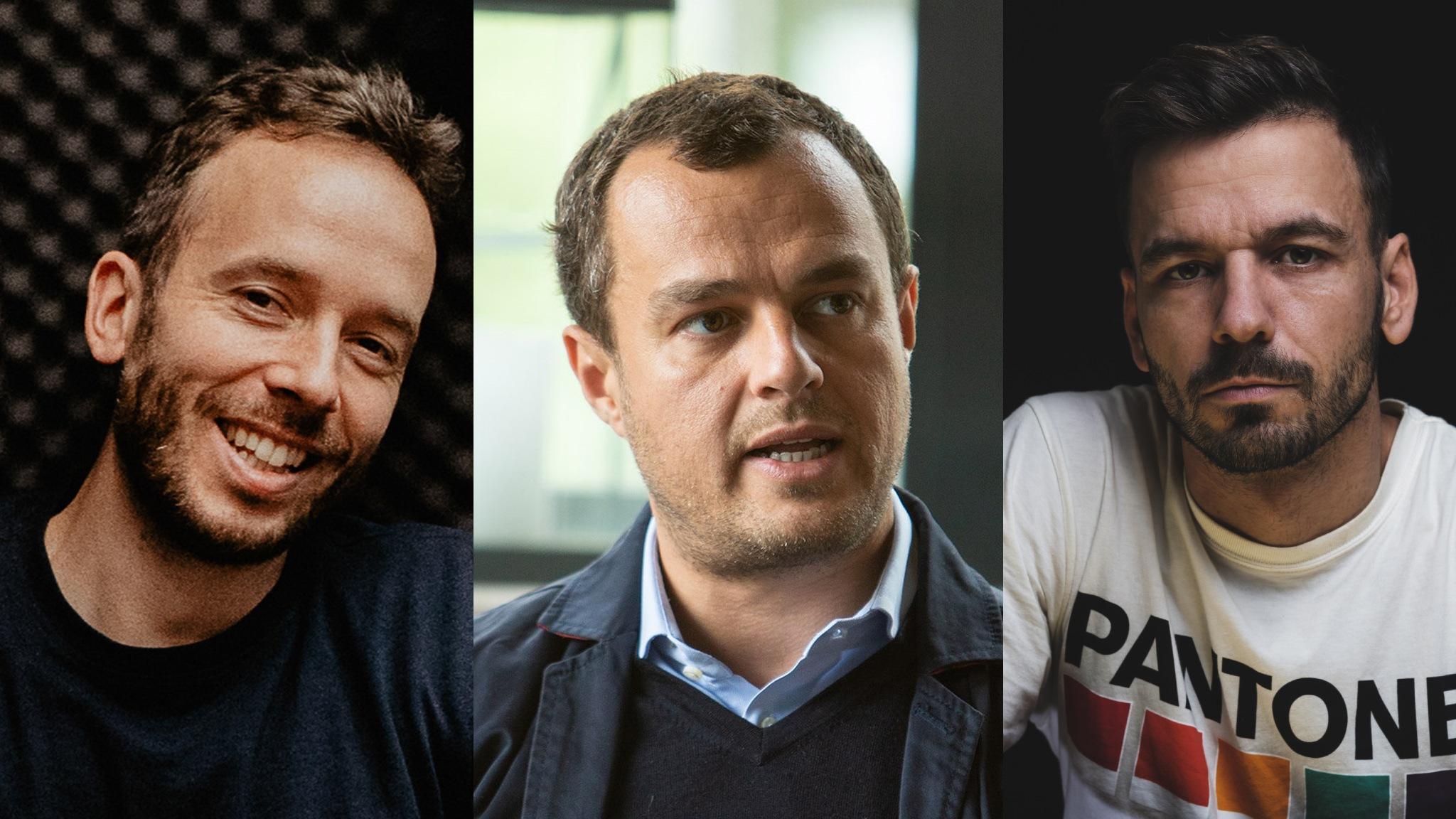 Philipp Westermeyer, Dominik Matyka und Christian Lohmeier im Gespräch –