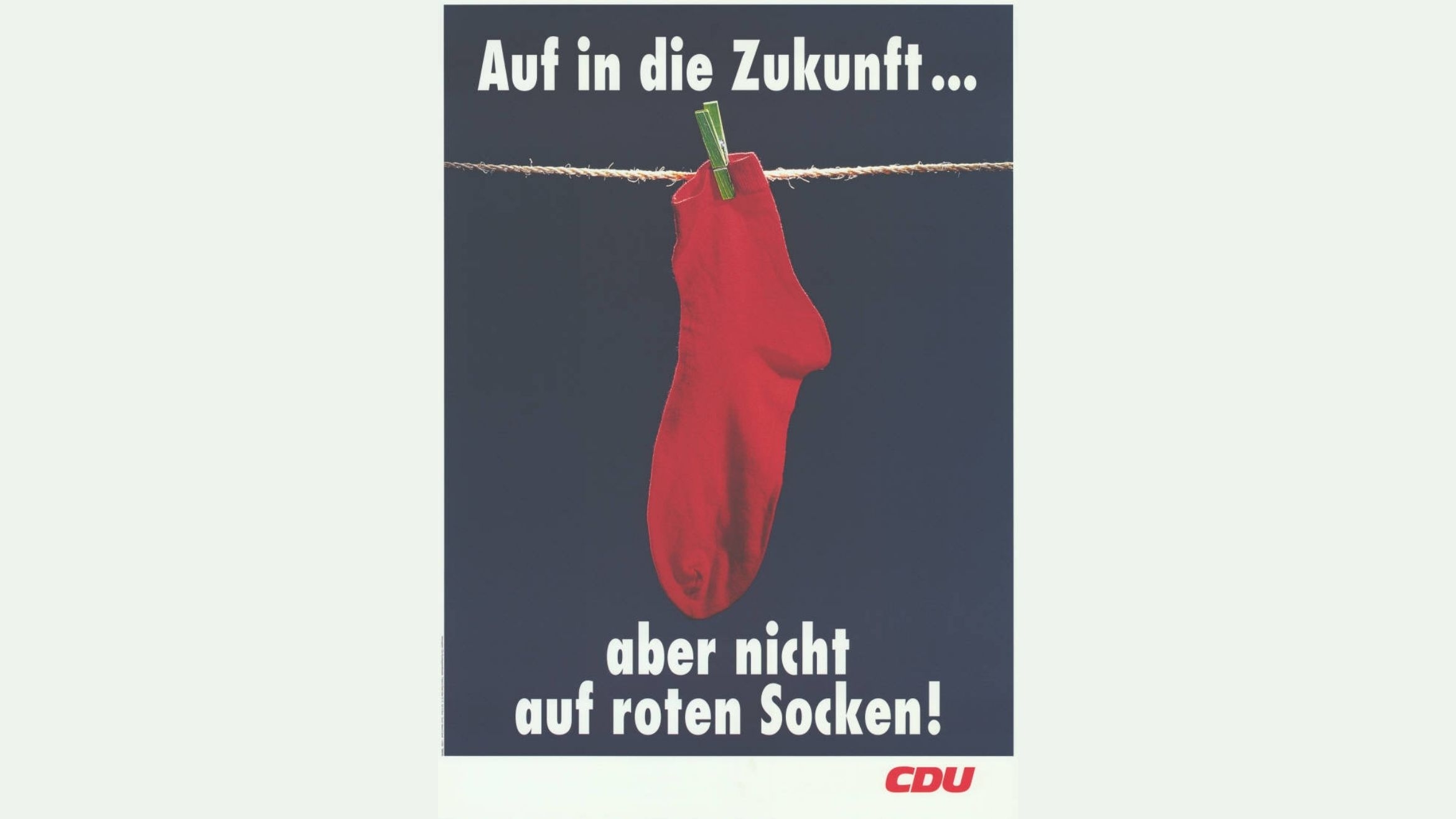 "Rote-Socken-Kampagne" der CDU zum Bundestagswahlkampf 1994 –
