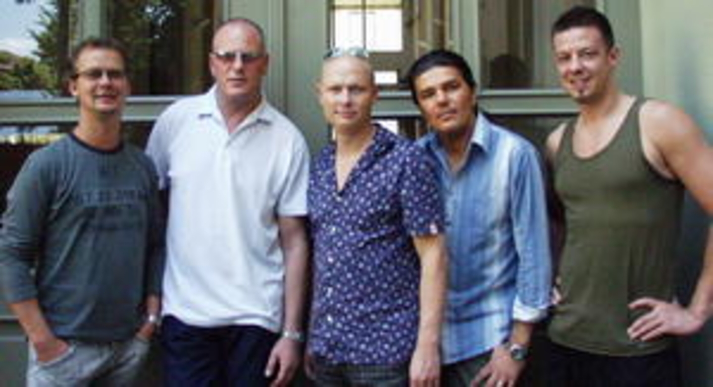 Get connected (v.l.n.r.): Politz, Hacker, Wendlandt, Remm und Brix