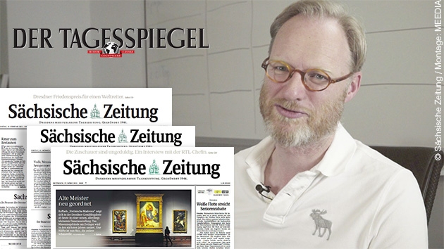 Uwe Vetterick, Chefredakteur der Sächsischen Zeitung 