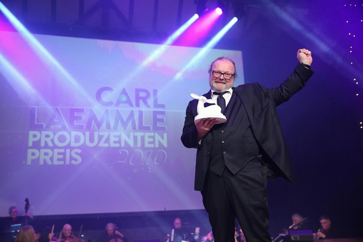 Stefan Arndt freut sich über den Carl Laemmle Produzentenpreis