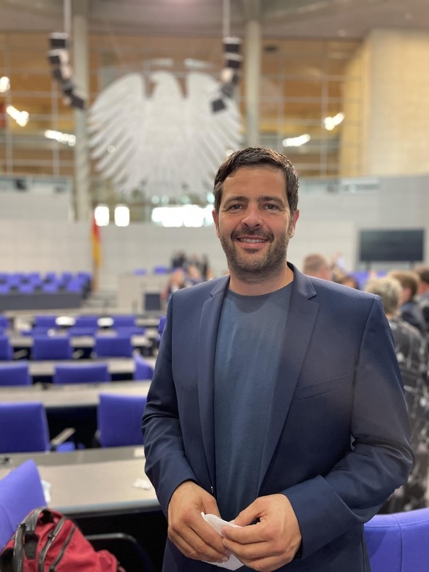 Zog als Direktkandidat für die SPD in den Bundestag ein: Daniel Schneider