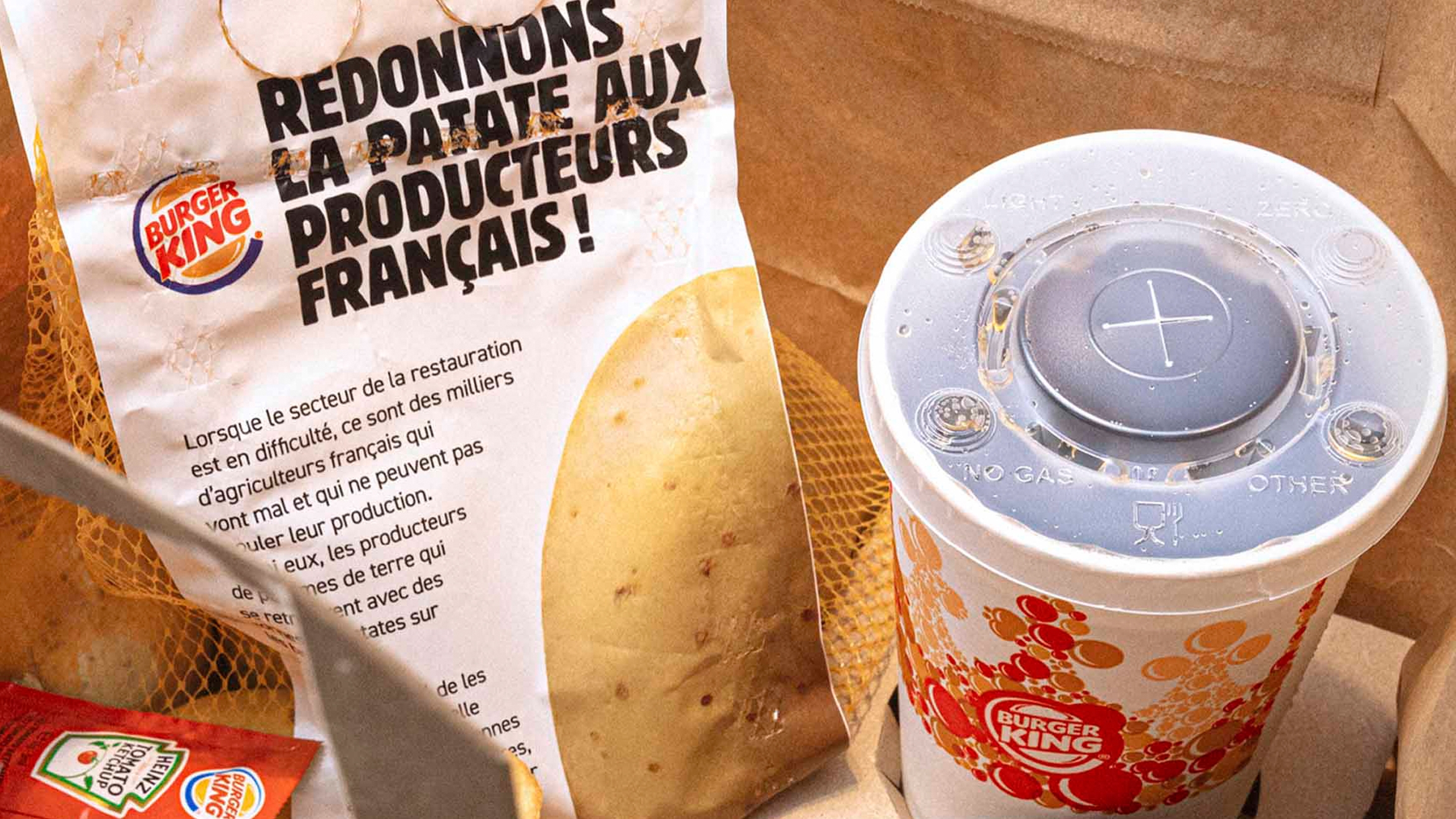 Burger King Frankreich packt jeder Bestellung ein Kilo Kartoffeln bei –