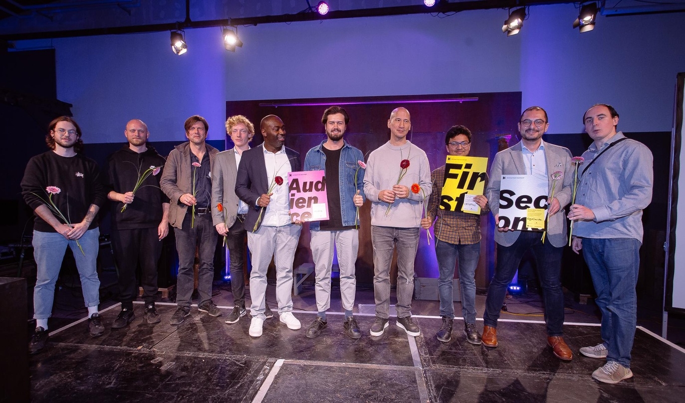 Ausgezeichnet: die Preisträger des Music WorX Gründerpreises 2019 von ups Ununu, GigsGuide und Tunecity