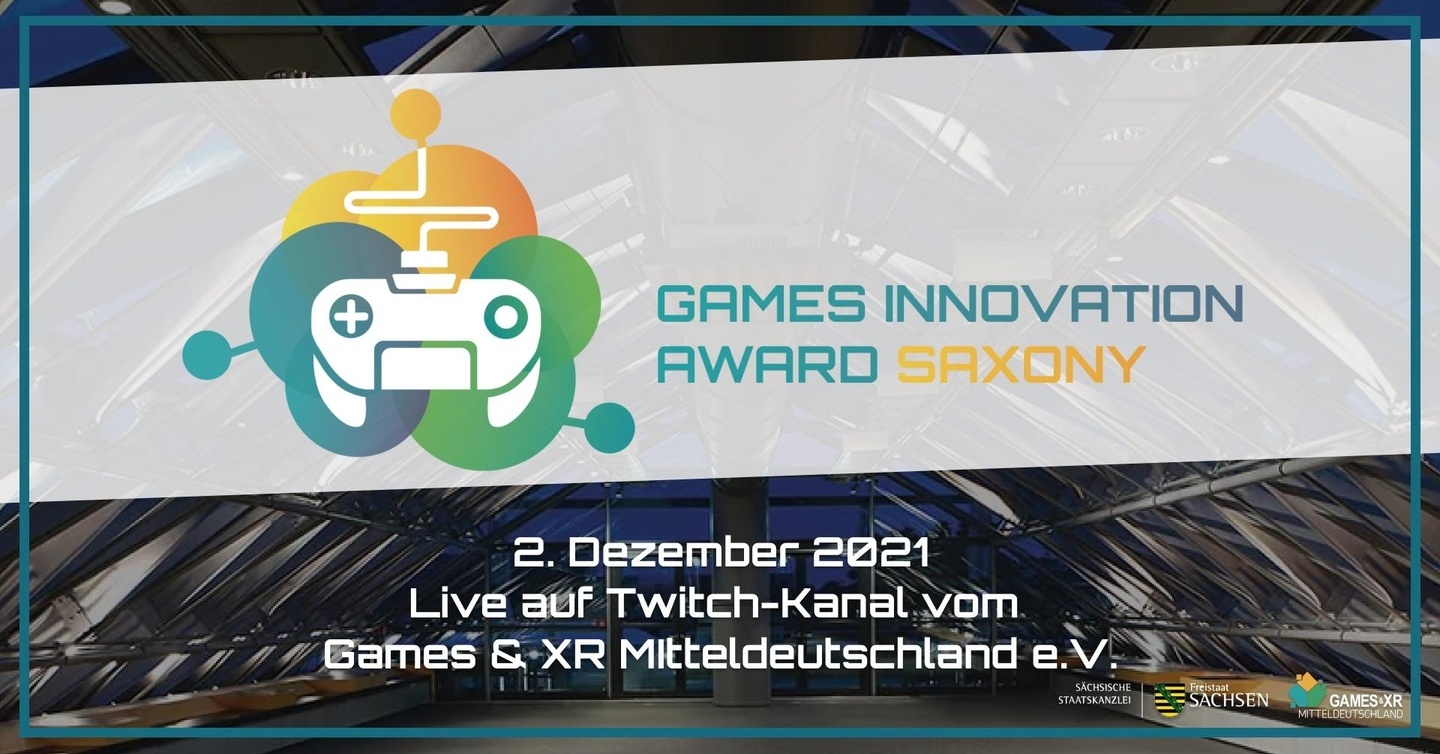Die Nominierten des "Games Innovation Award Saxony 2021" stehen fest.