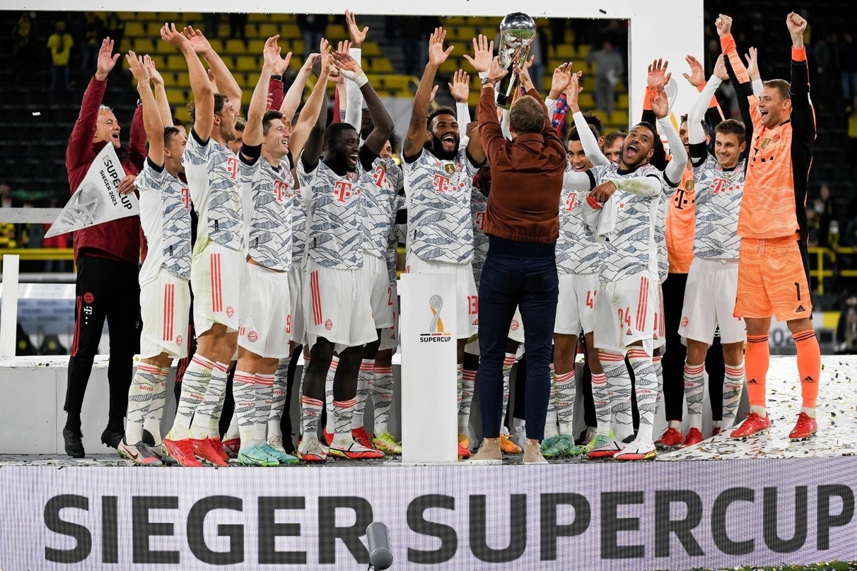 Beim deutschen Supercup konnten nicht nur die Spieler des FC Bayern München, sondern auch die Sonderverantwortlichen bei Sat.1 jubeln 