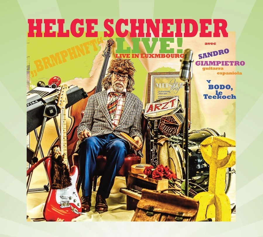 Helge Schneider präsentiert mit "Live In Luxmbourg" ein neues Livealbum