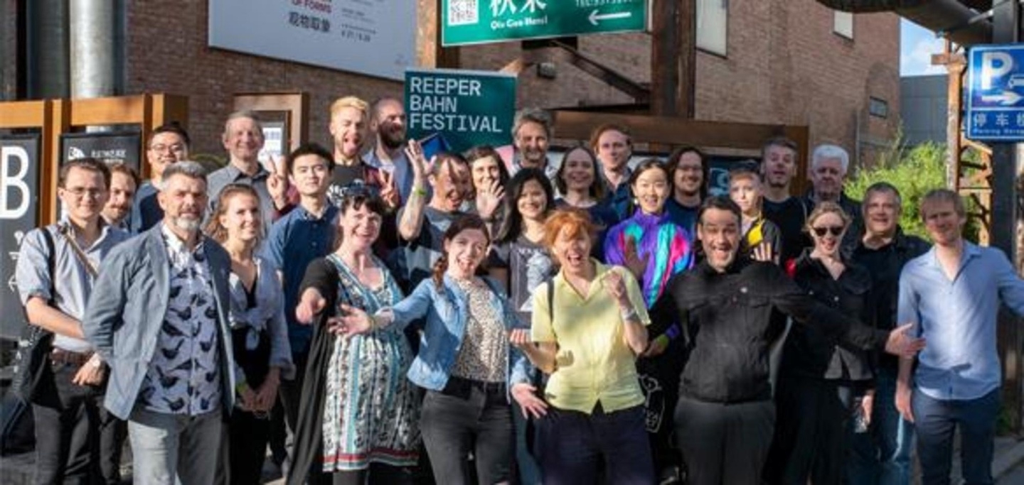 2019, noch vor Corona, bei der WISE-Konferenz: die mitgereisten Delegierten des Reeperbahn Festivals in Peking 