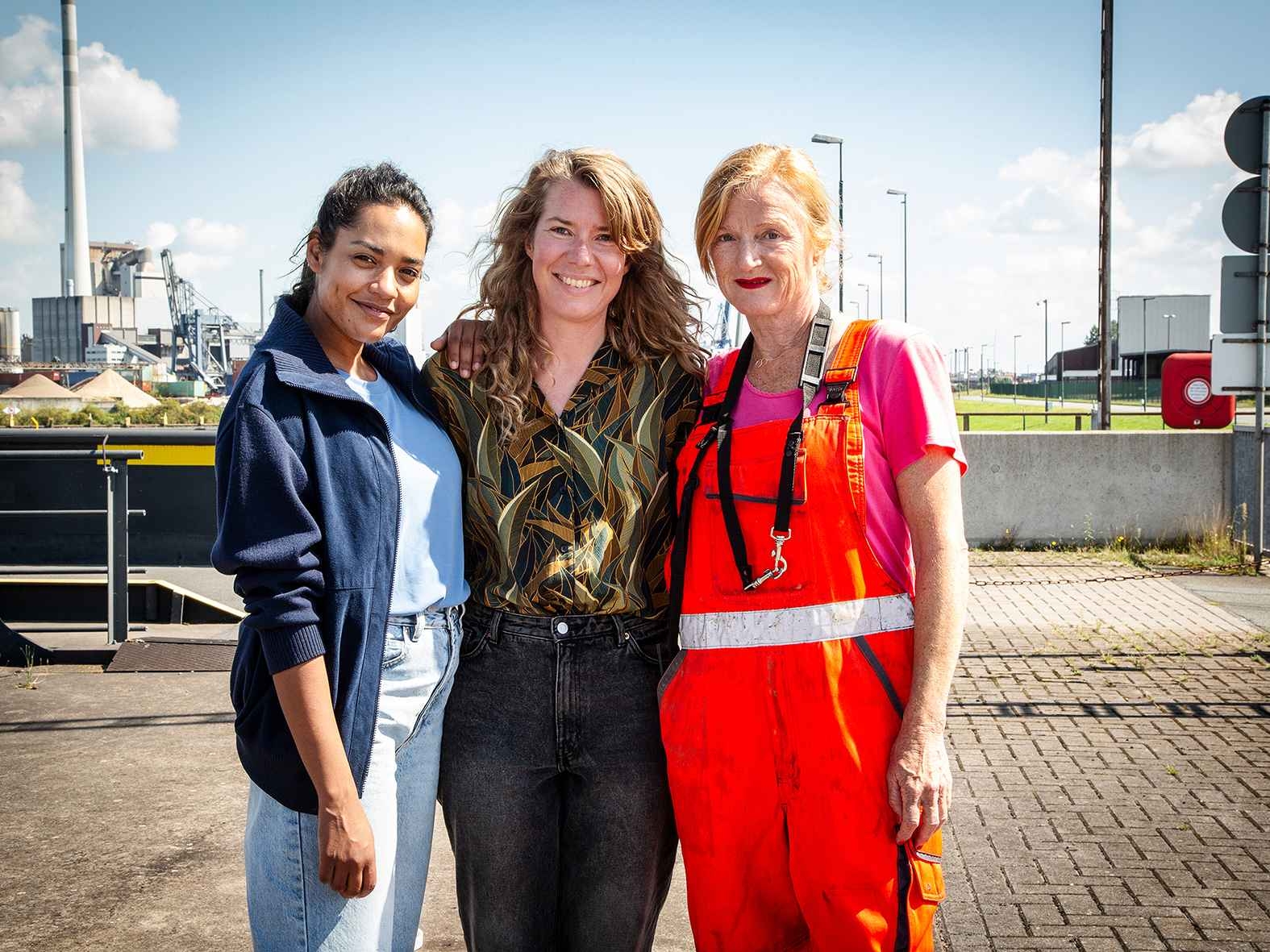 Miniserie „Festmachen“ im Dreh