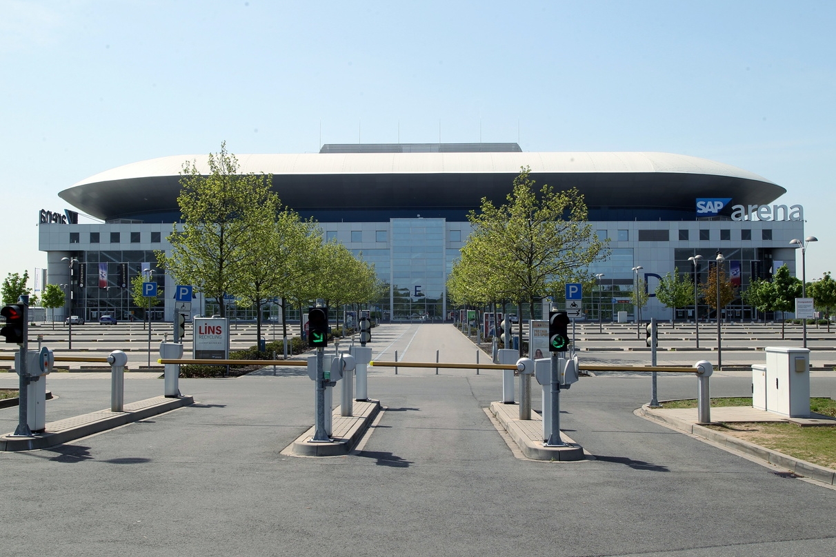 Wird modernisiert: die Mannheimer SAP Arena