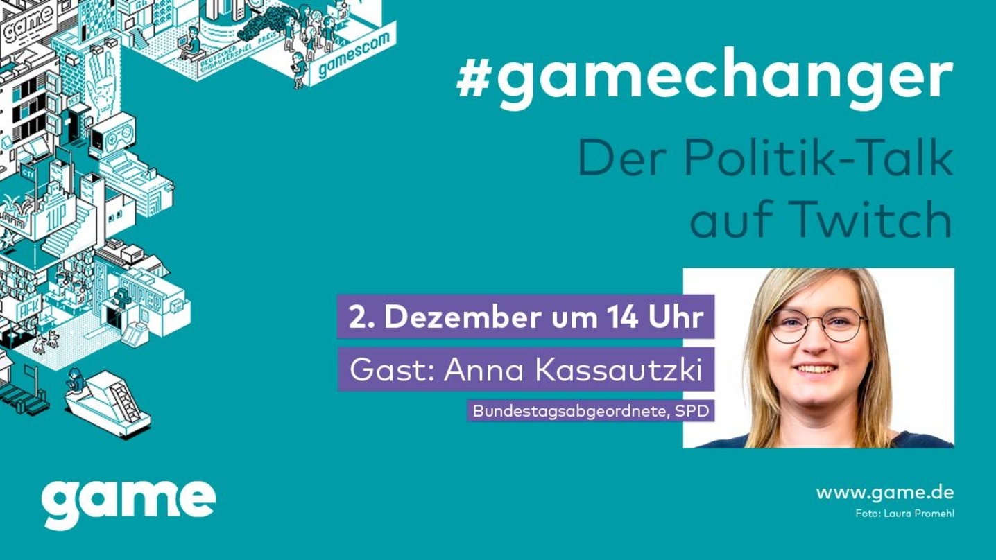 Zu Gast beim nächsten gamechanger-Talk: Anna Kassautzki