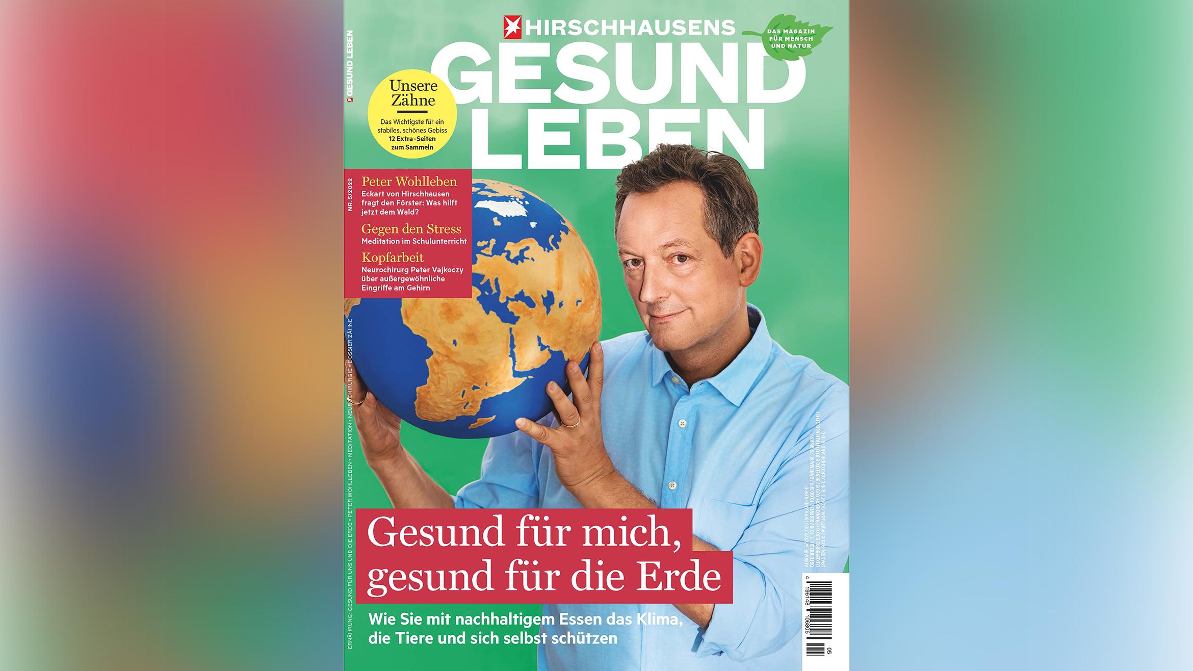 Das Cover des neu ausgerichteten "Hirschhausens Stern Gesund Leben" -