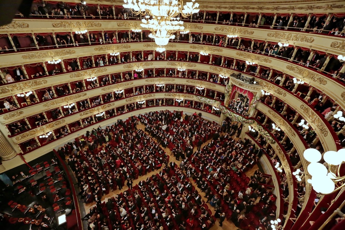 Auch aus der Mailänder Scala werden im Rahmen der Reihe All'Opera Opernaufführungen in Kinos in Deutschland und Österreich übertragen