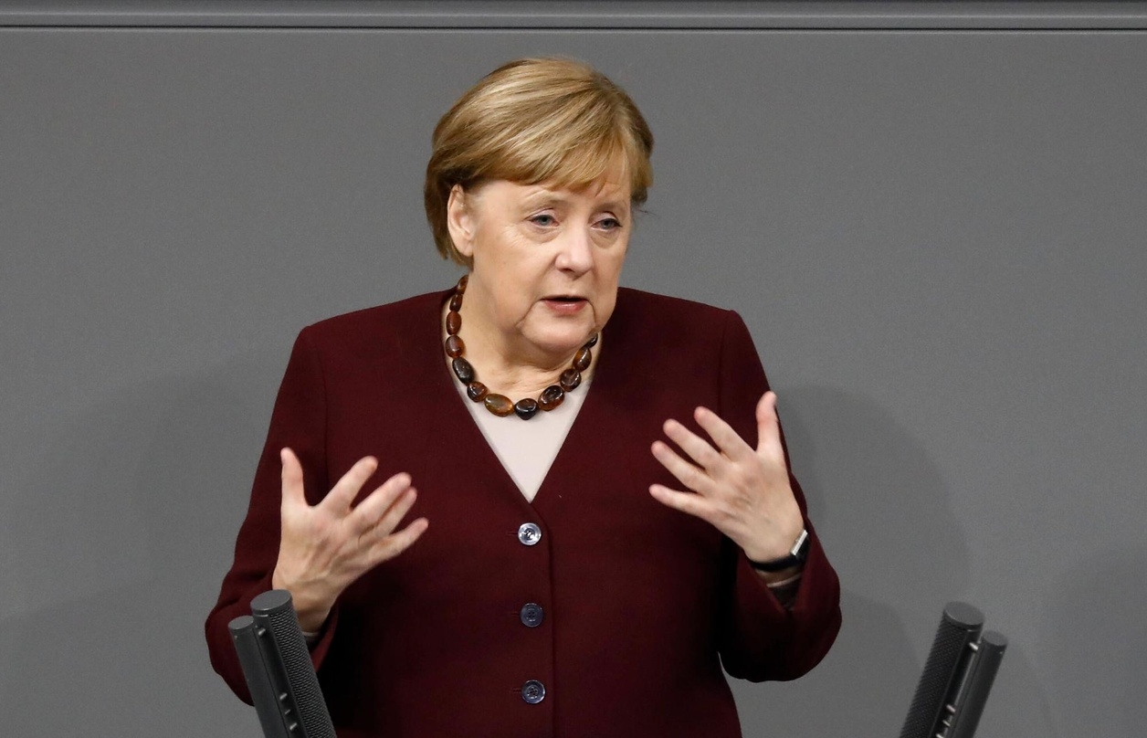 Bundeskanzlerin Angela Merkel verkündete die Verlängerung des Lockdowns bis 10. Januar