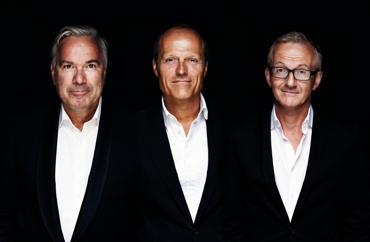 Spielen 2019 eine Weihnachtstournee: die Söhne Hamburgs mit (von links) Stefan Gwildis, Joja Wendt und Rolf Claussen