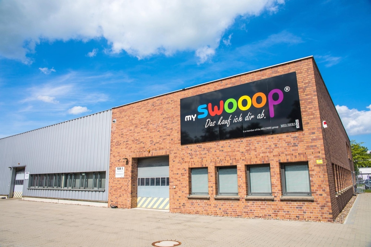 Firmenzentrale von mySWOOOP in Bremen.