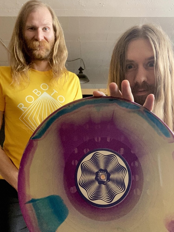 Haben mit Robotor Records einige Pläne: Tiger Bartelt (links) und Lupus Lindemann von Kadavar