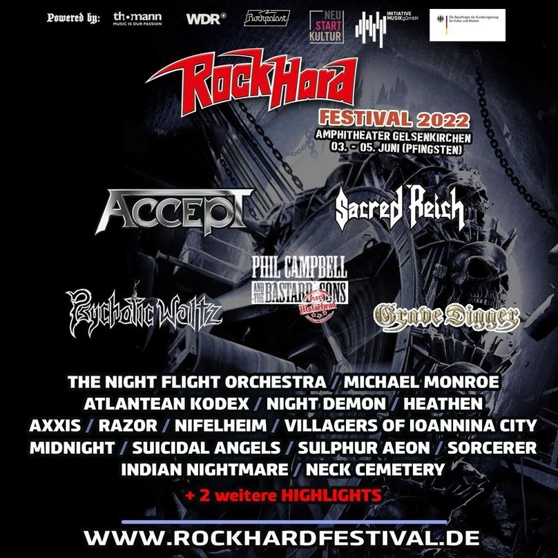 Soll 2022 wie gewonht stattfinden: Rock Hard Festival