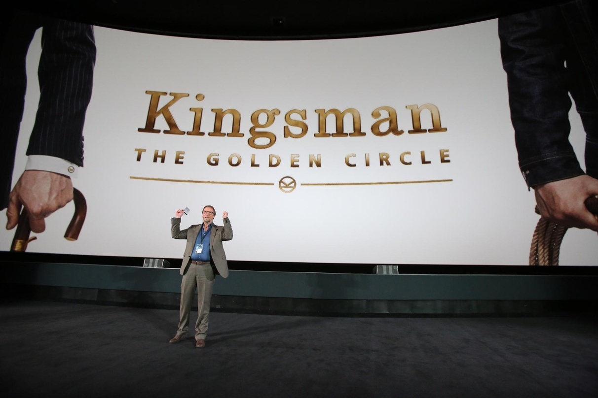 Und...Action! "Kingsman: The Golden Circle" sorgte für einen krachenden Auftakt der Fox-Präsentation