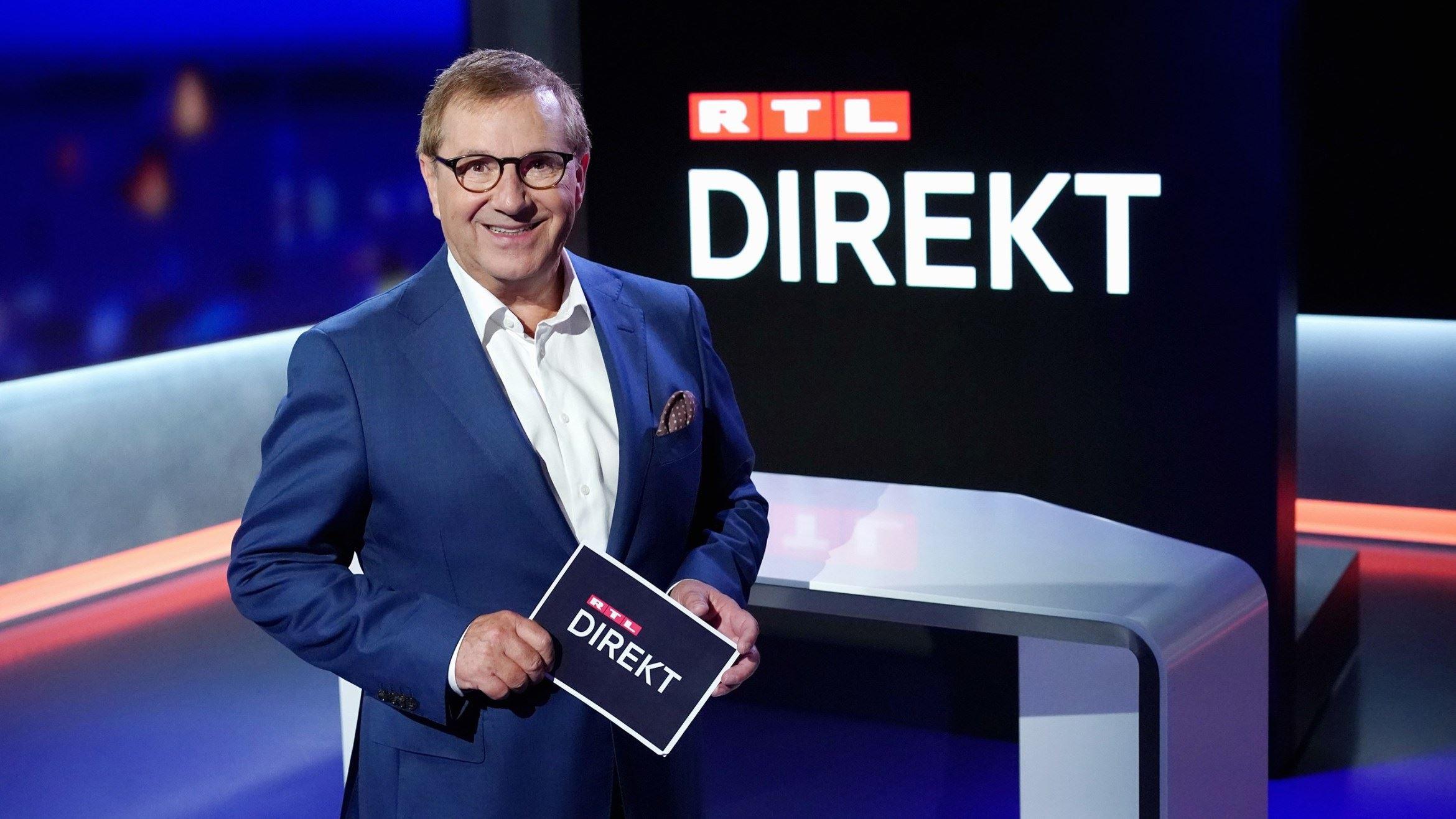 Jan Hofer moderiert "RTL Direkt" - 