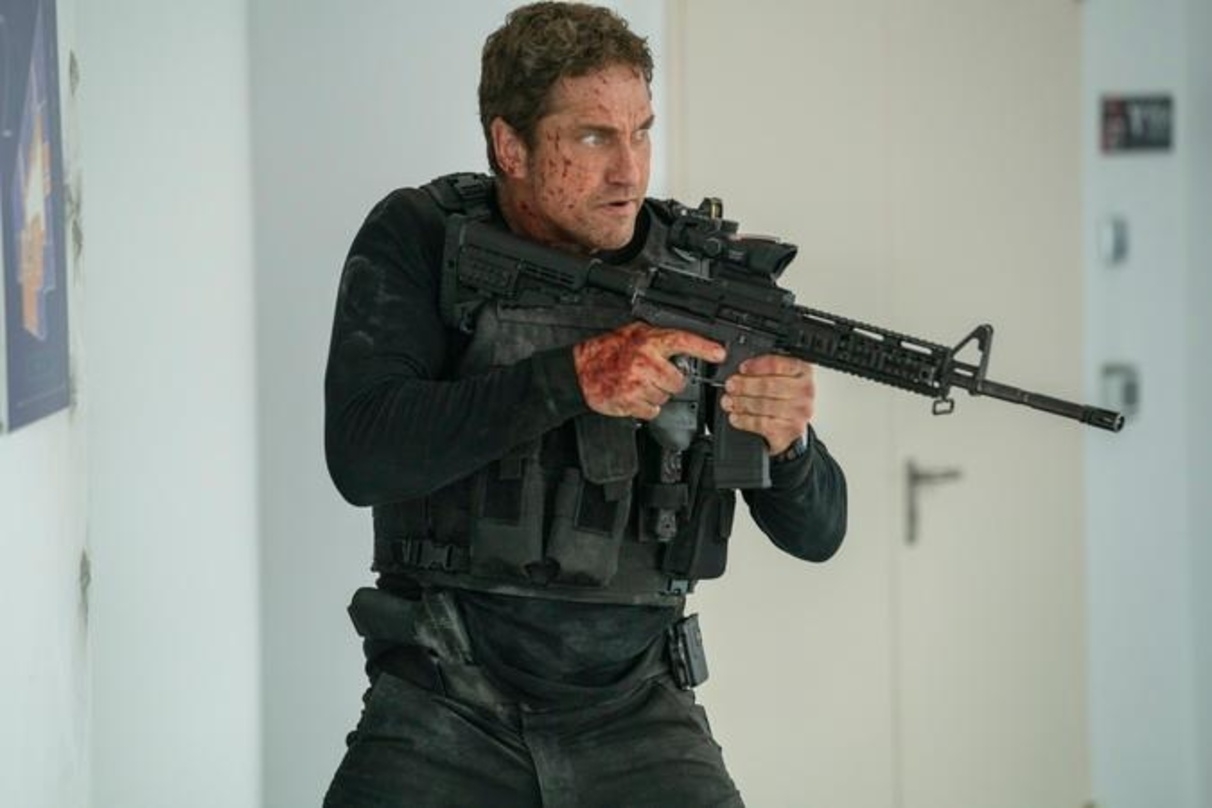 Gerard Butler feuert mit "Angel Has Fallen" weiter auf Platz eins