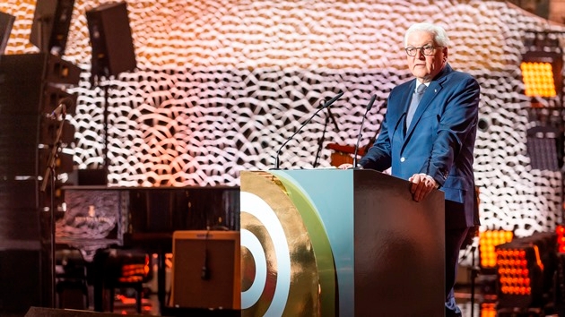 Bundespräsident Frank-Walter Steinmeier beim Deutschen Radiopreis 2019