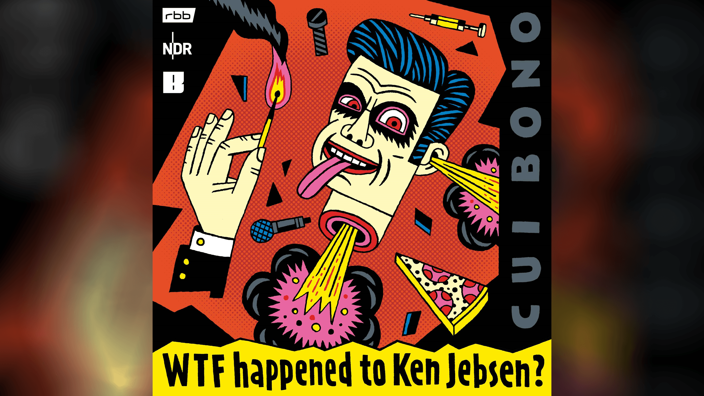 Der Podcast "Cui Bono: WTF happened to Ken Jebsen" –