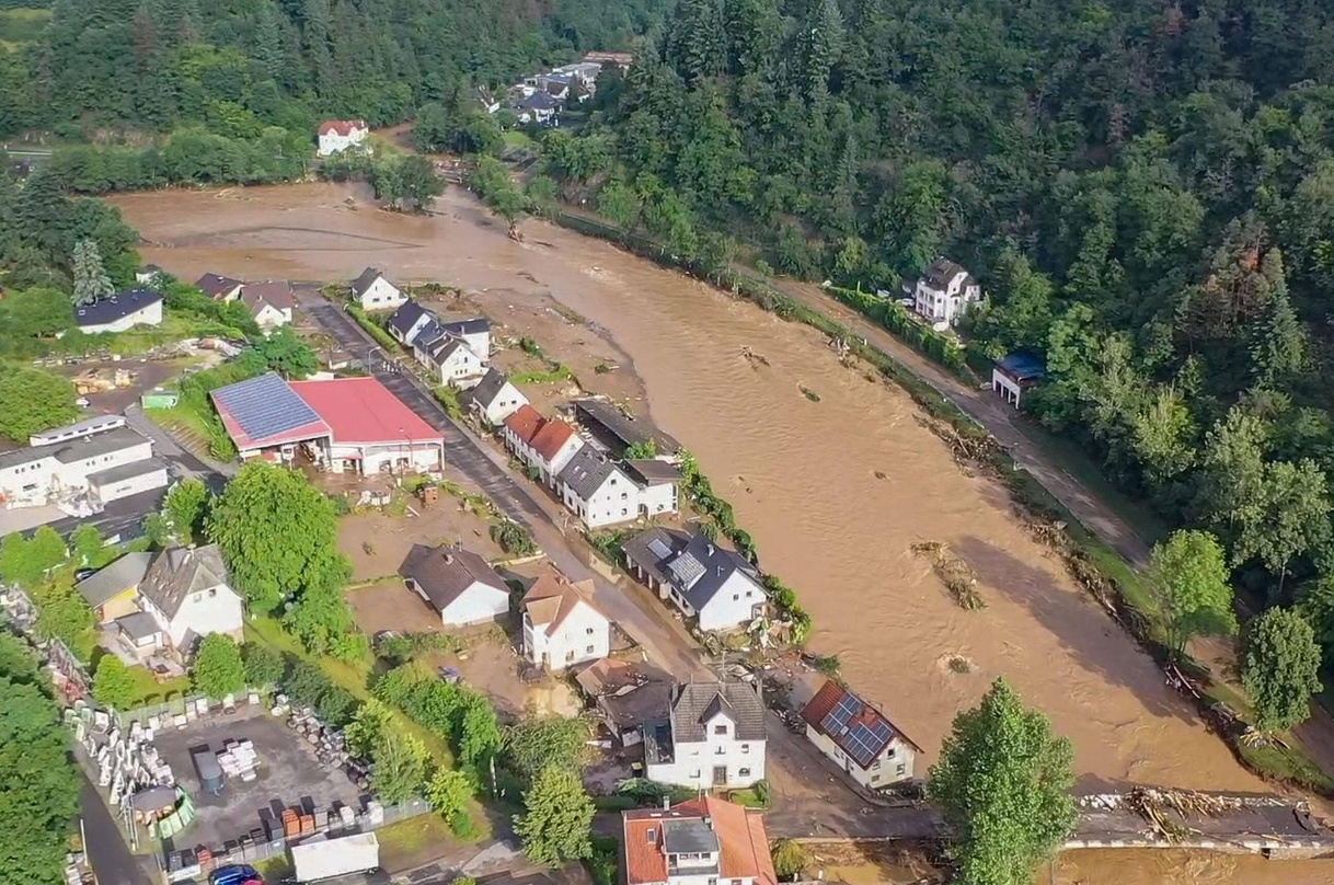 Schuld im Ahrtal ist einer der am stärksten vom Hochwasser betroffenen Orte 