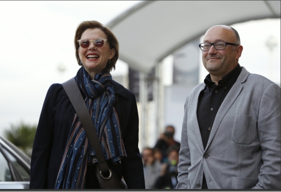 Annette Bening mit Festialchef Juan José Campanella