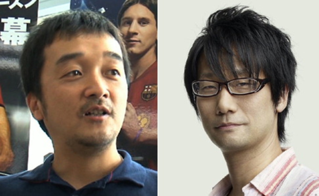 Starentwickler auf dem Weg nach Köln: Shingo "Seabass" Takatsuka (l.) und Hideo Kojima
