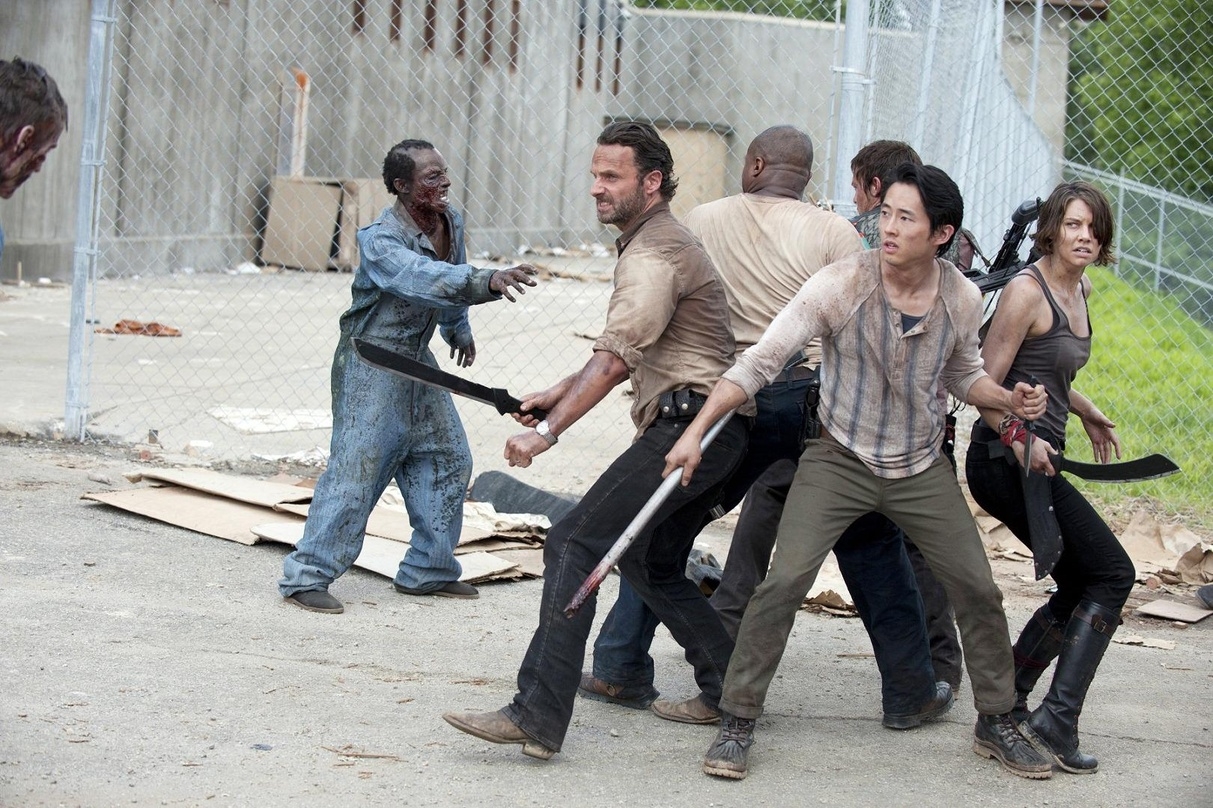 Im DVD- und Blu-ray-Segment die Nummer eins: "The Walking Dead"