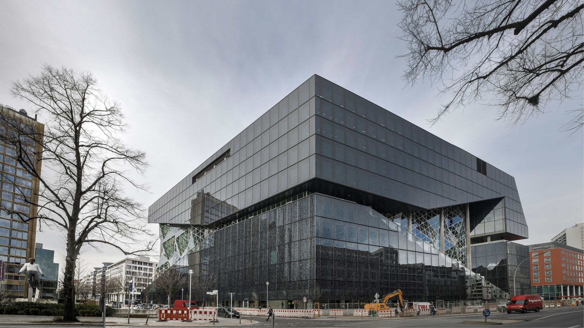 Der Axel-Springer-Neubau in Berlin –